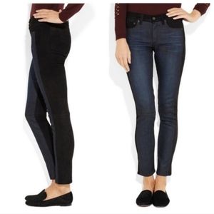 Rag & Bone Leather Jekyll Essex Jeans